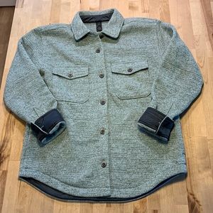 Prana Fleece Shacket Size M